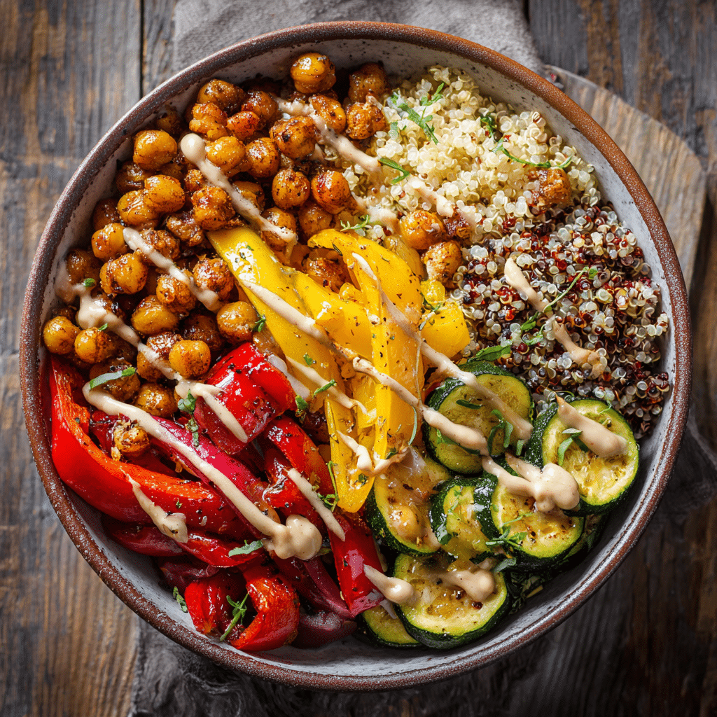 Mediterranean Chickpea Bowl Recipe - Recipe Image