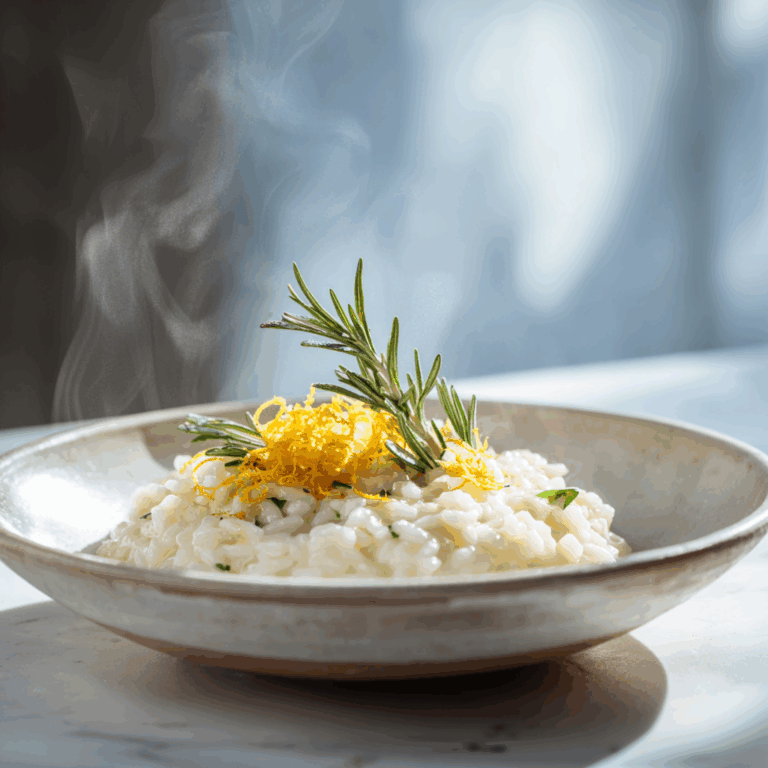 Creamy Lemon Herb Risotto Recipe