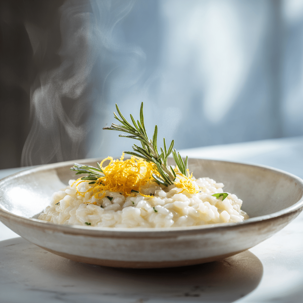 Creamy Lemon Herb Risotto Recipe