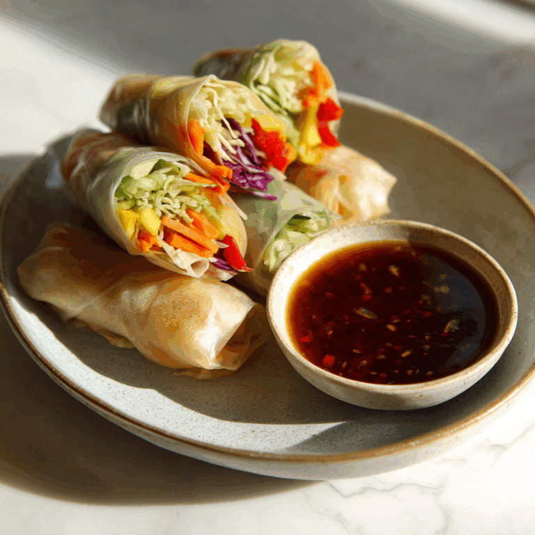 Veggie Spring Rolls Recipe