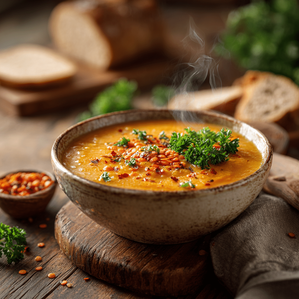 Spicy Lentil Soup Recipe - Recipe Image
