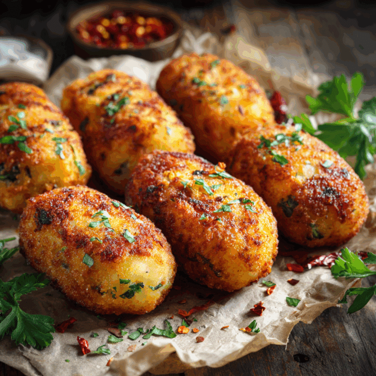 Spicy Potato Croquettes Recipe