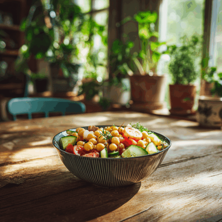 Mediterranean Chickpea Bowl