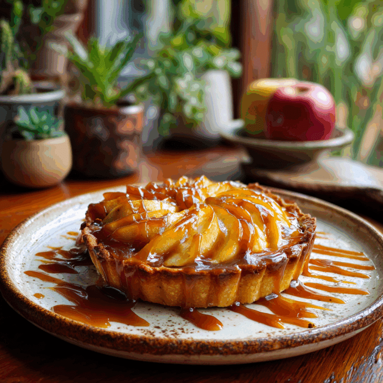 Caramel Apple Tart