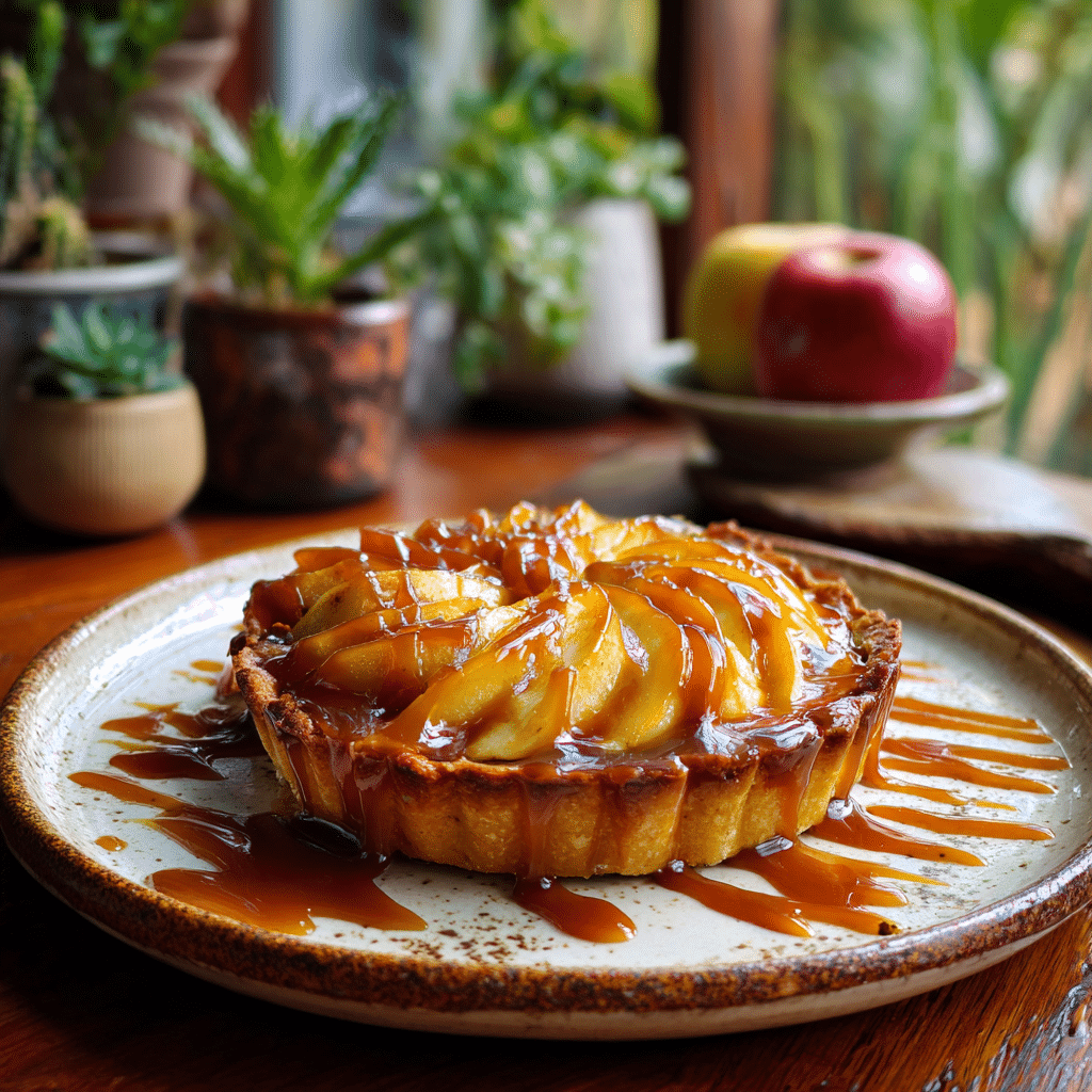 Caramel Apple Tart