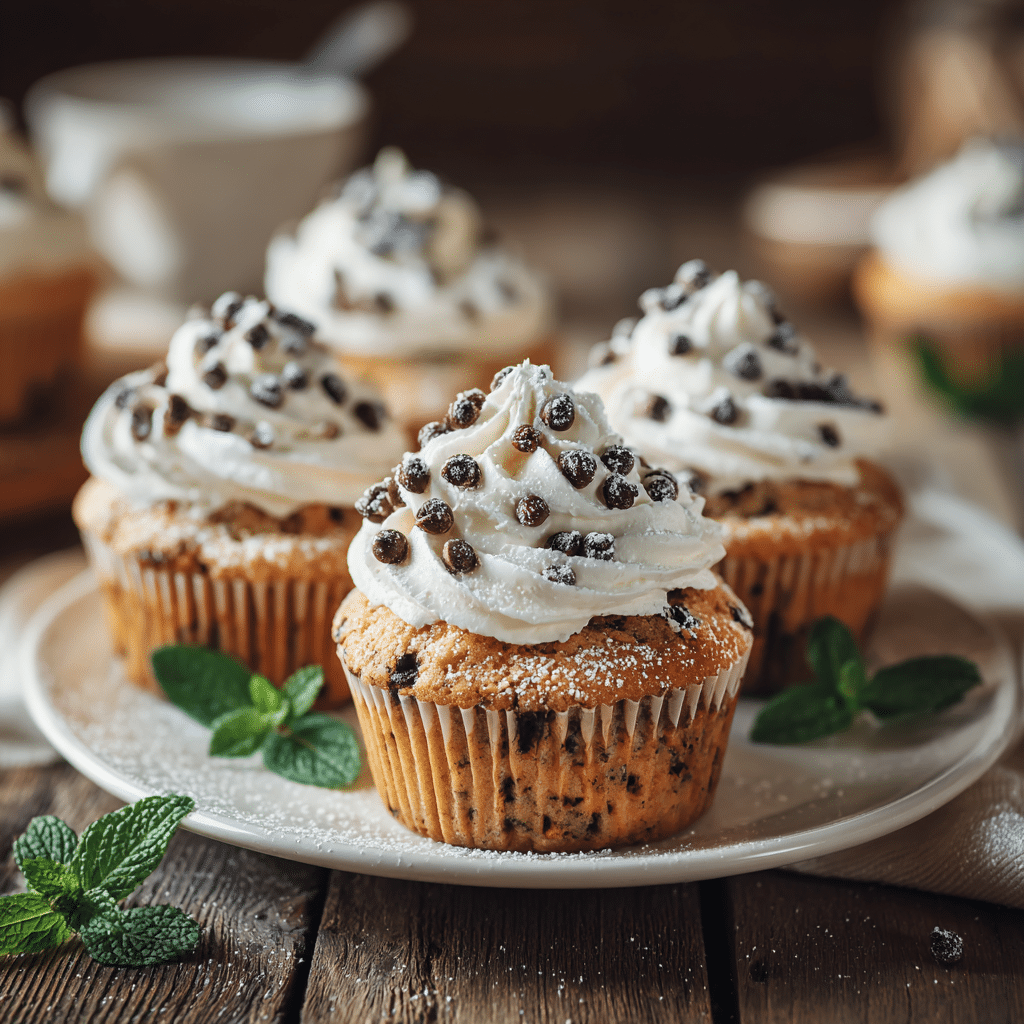 Cannoli Cupcakes Recipe - Recipe Image