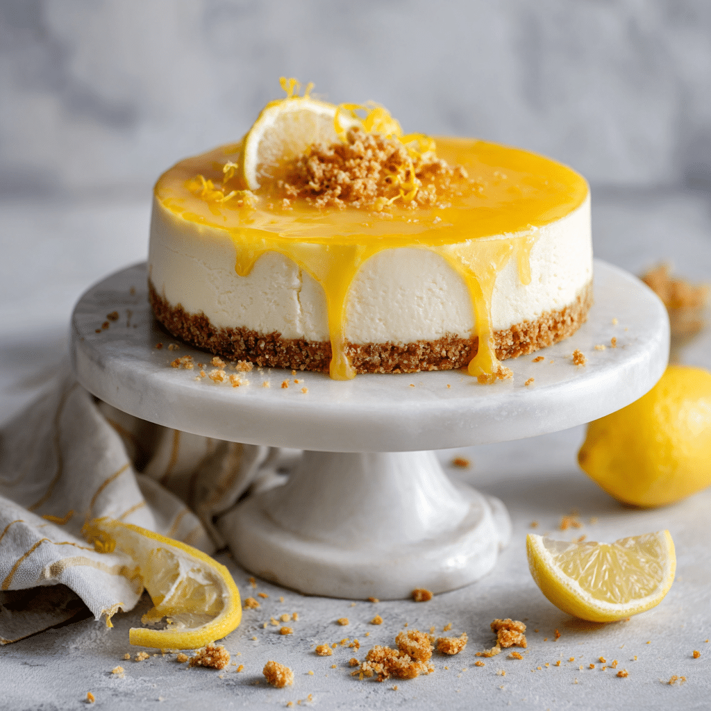 "Lemon Cheesecake Recipe