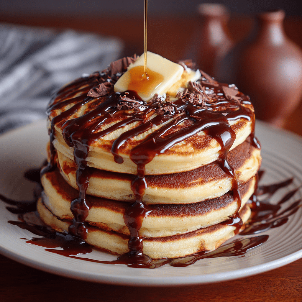Chocolate Pancakes Recipe - Recipe Image