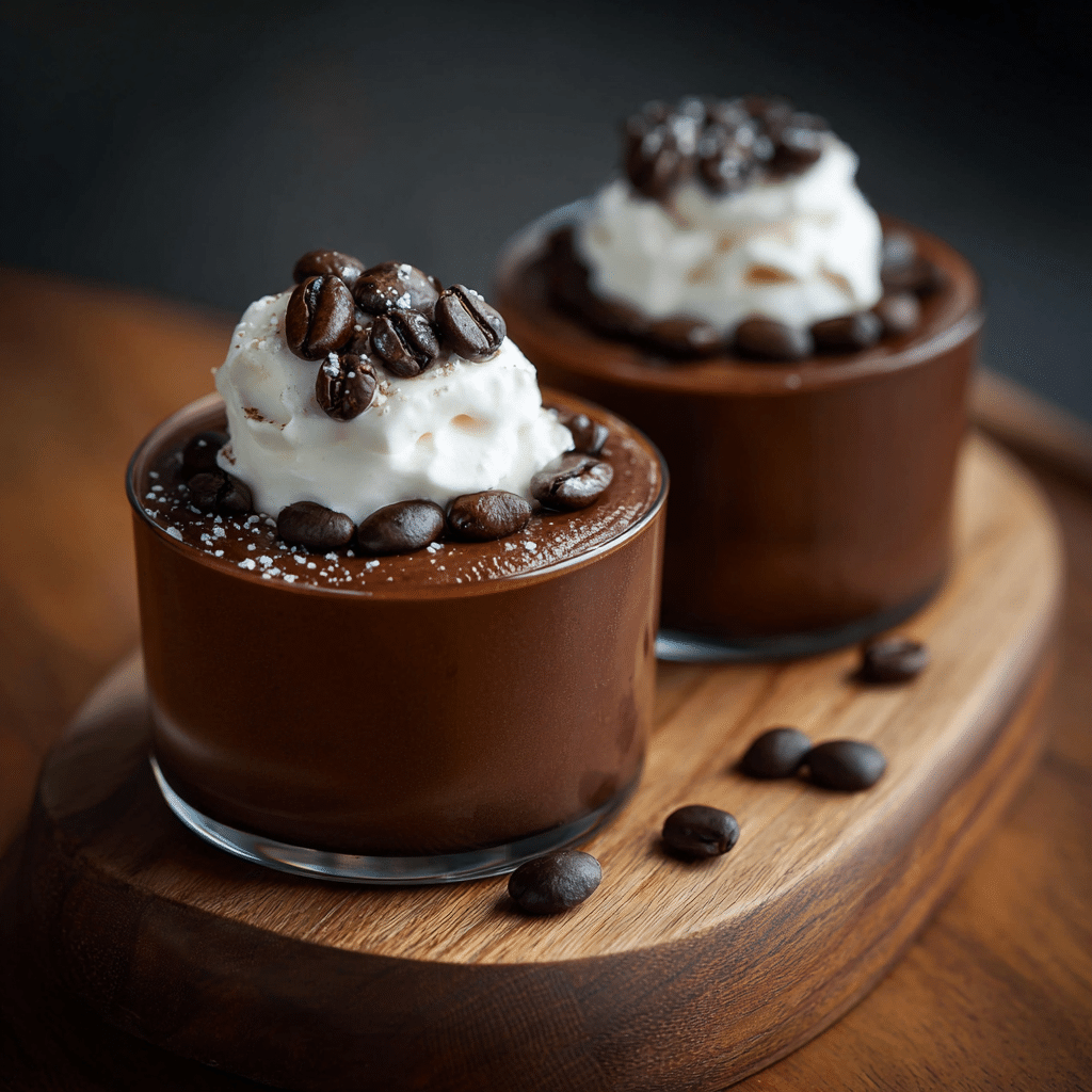 Chocolate Espresso Mousse Cups Recipe - Recipe Image