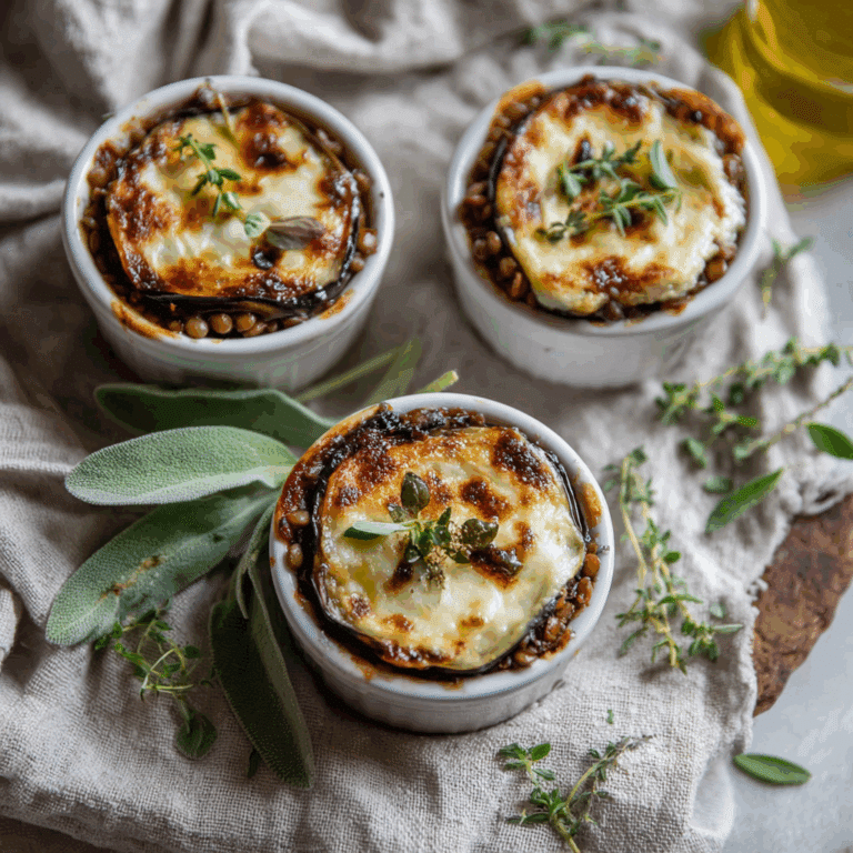 Greek Moussaka Cups Recipe
