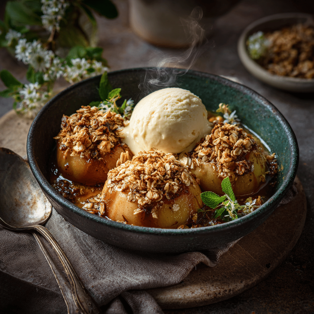 Baked Apple Crumble Recipe - Recipe Image