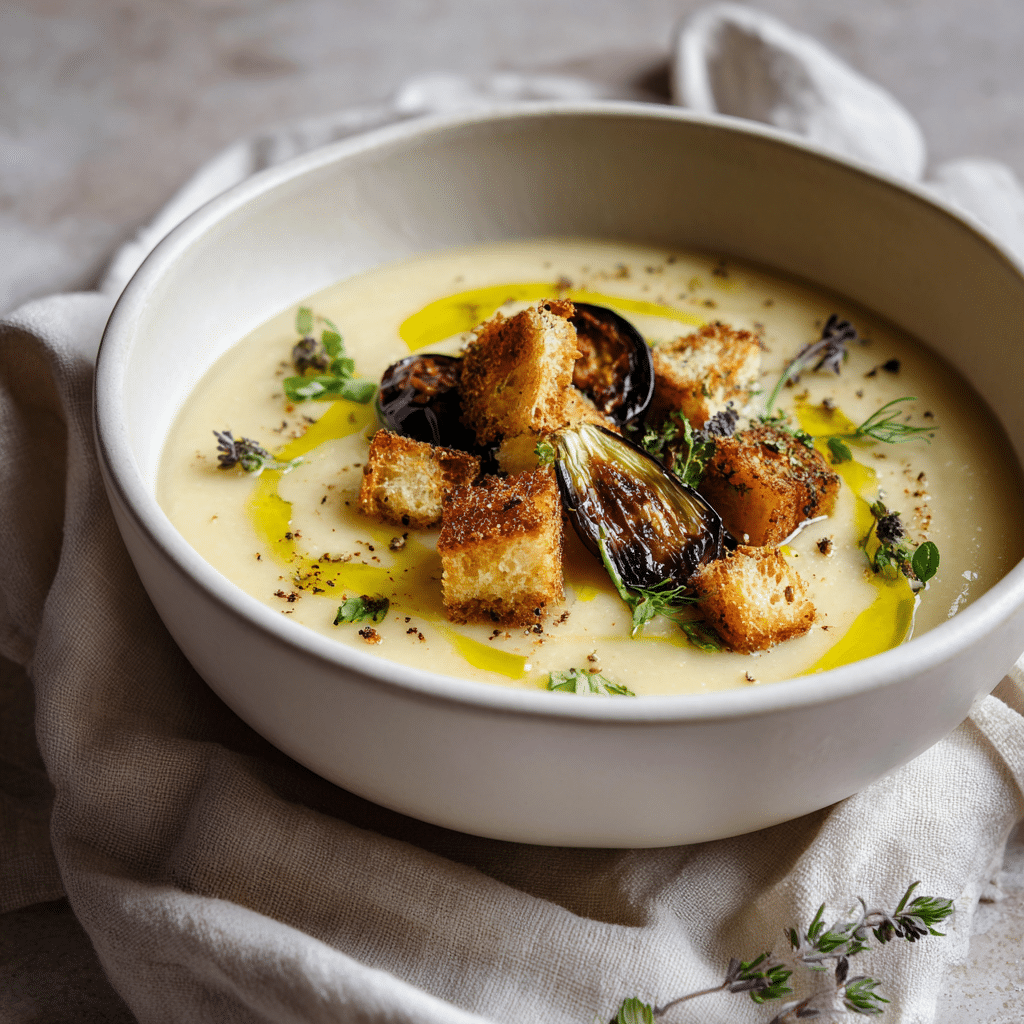 Eggplant & Potato Soup Recipe