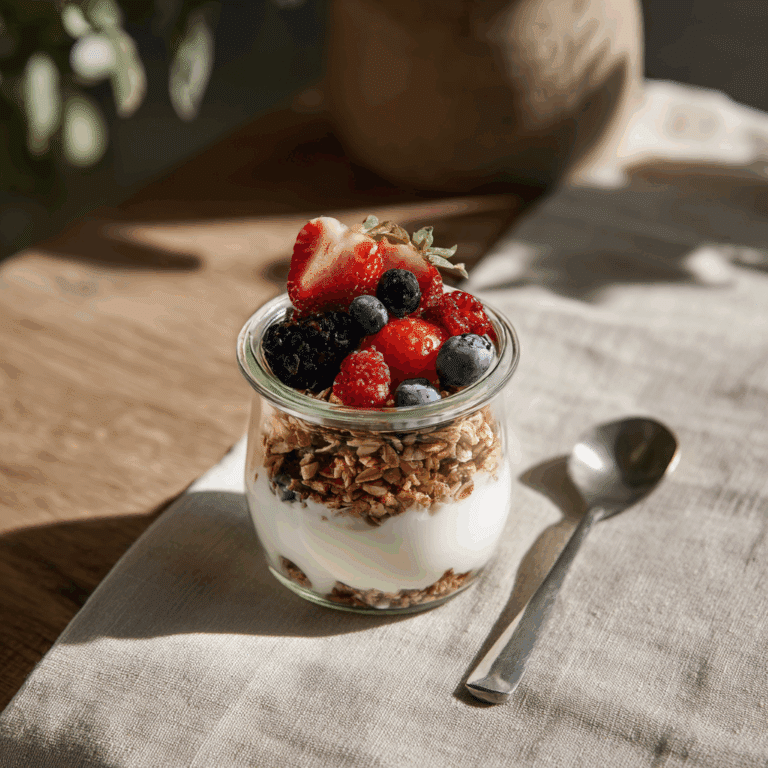 Yogurt & Granola Breakfast Jar