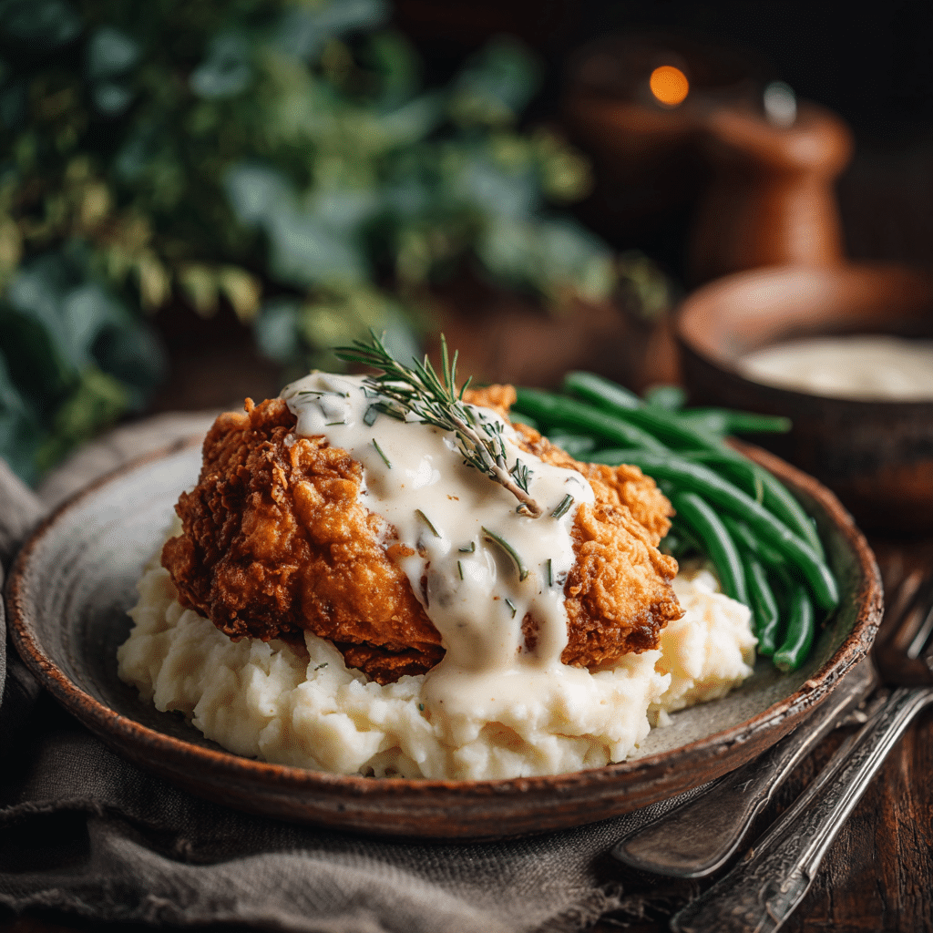 Texas Roadhouse Country Fried Chicken (Print-Friendly Version) - Recipe Image