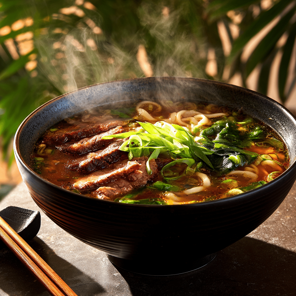 Spicy Korean Ramen Grilled Beef (Print-Friendly Version) Recipe - Recipe Image
