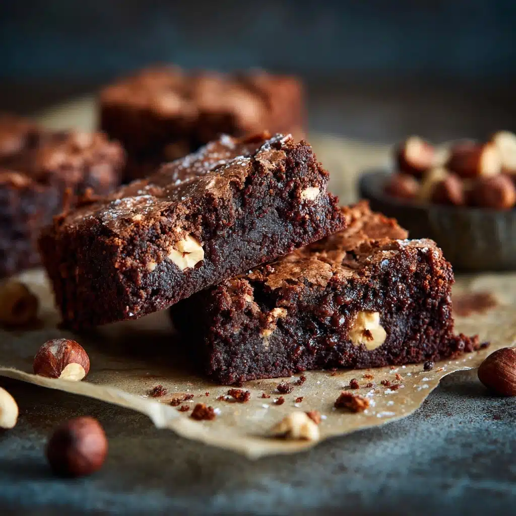 Chocolate Hazelnut Brownies Recipe - Recipe Image