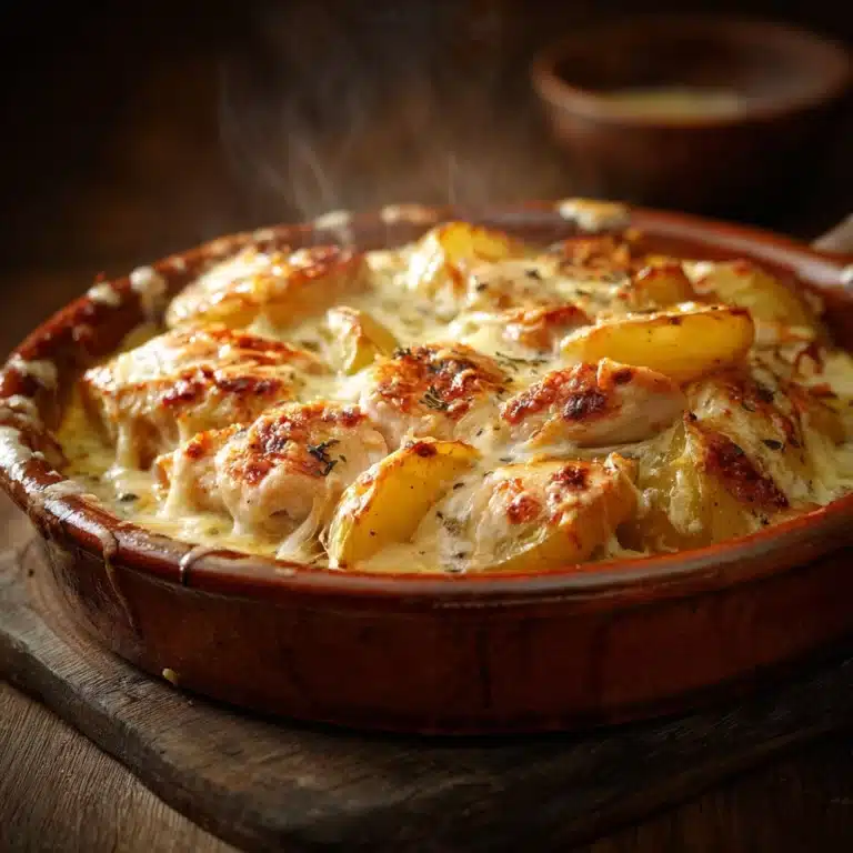 Creamy Potato Chicken Casserole Recipe