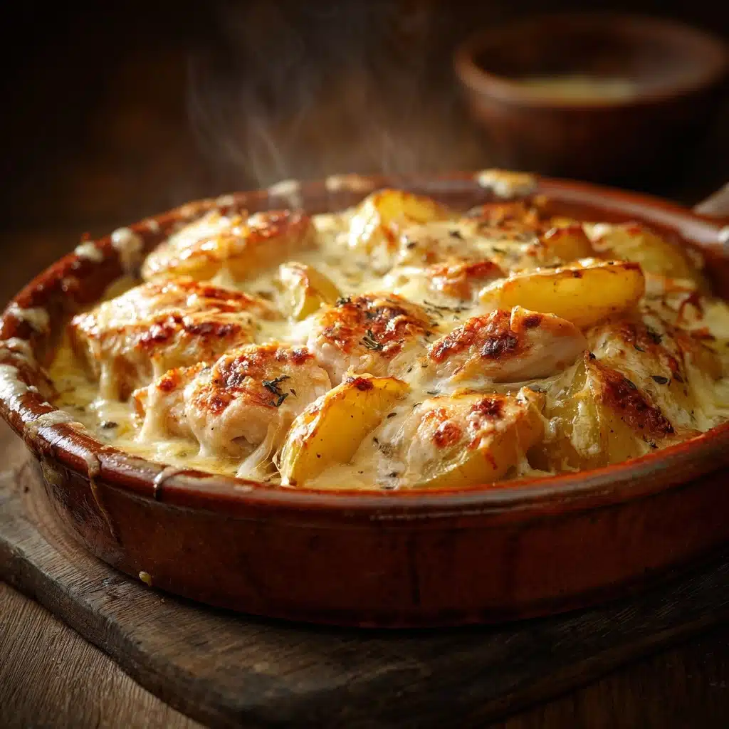 Creamy Potato Chicken Casserole Recipe