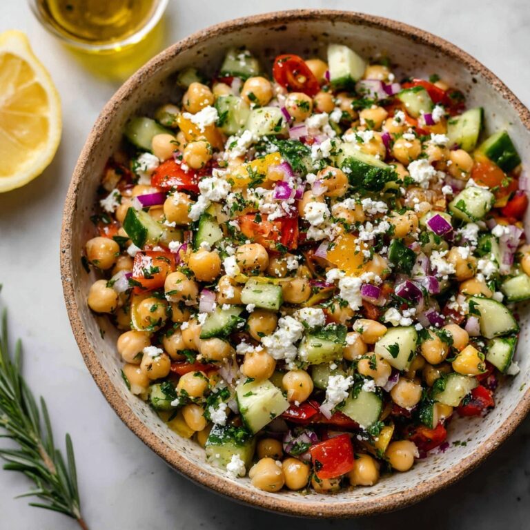 Mediterranean Chickpea Salad Recipe