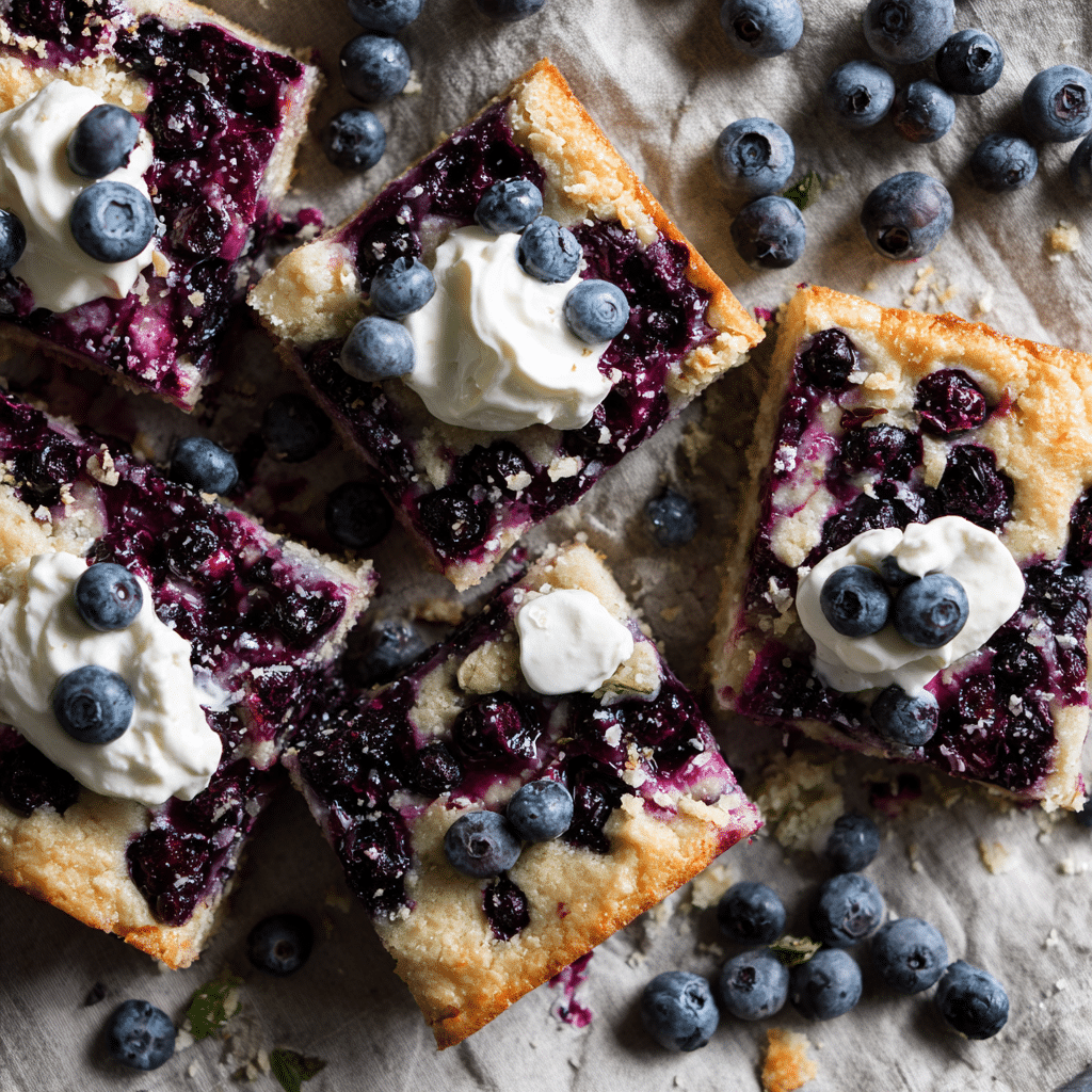 Sheet Pan Blueberry Shortcake Recipe