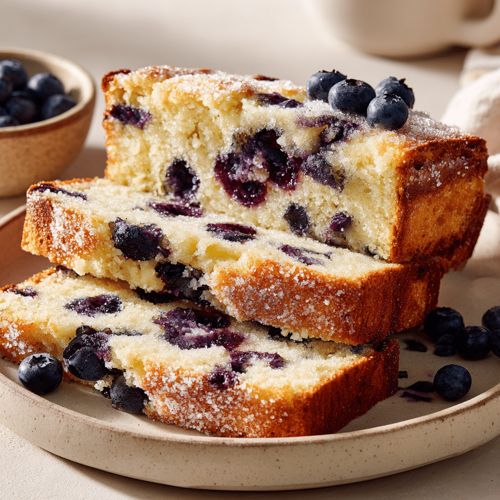 Blueberry Breakfast Cake Recipe - Recipe Image