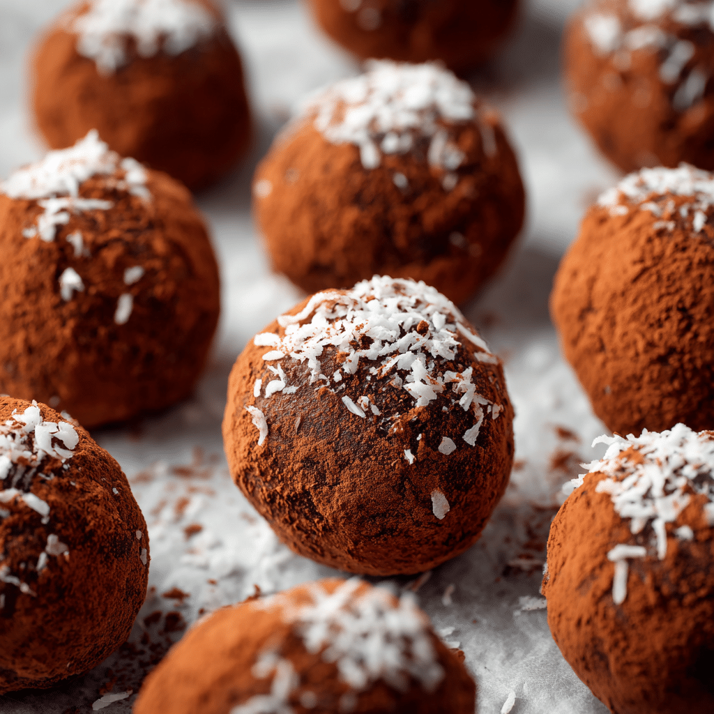 Chocolate Coconut Truffles Recipe - Recipe Image
