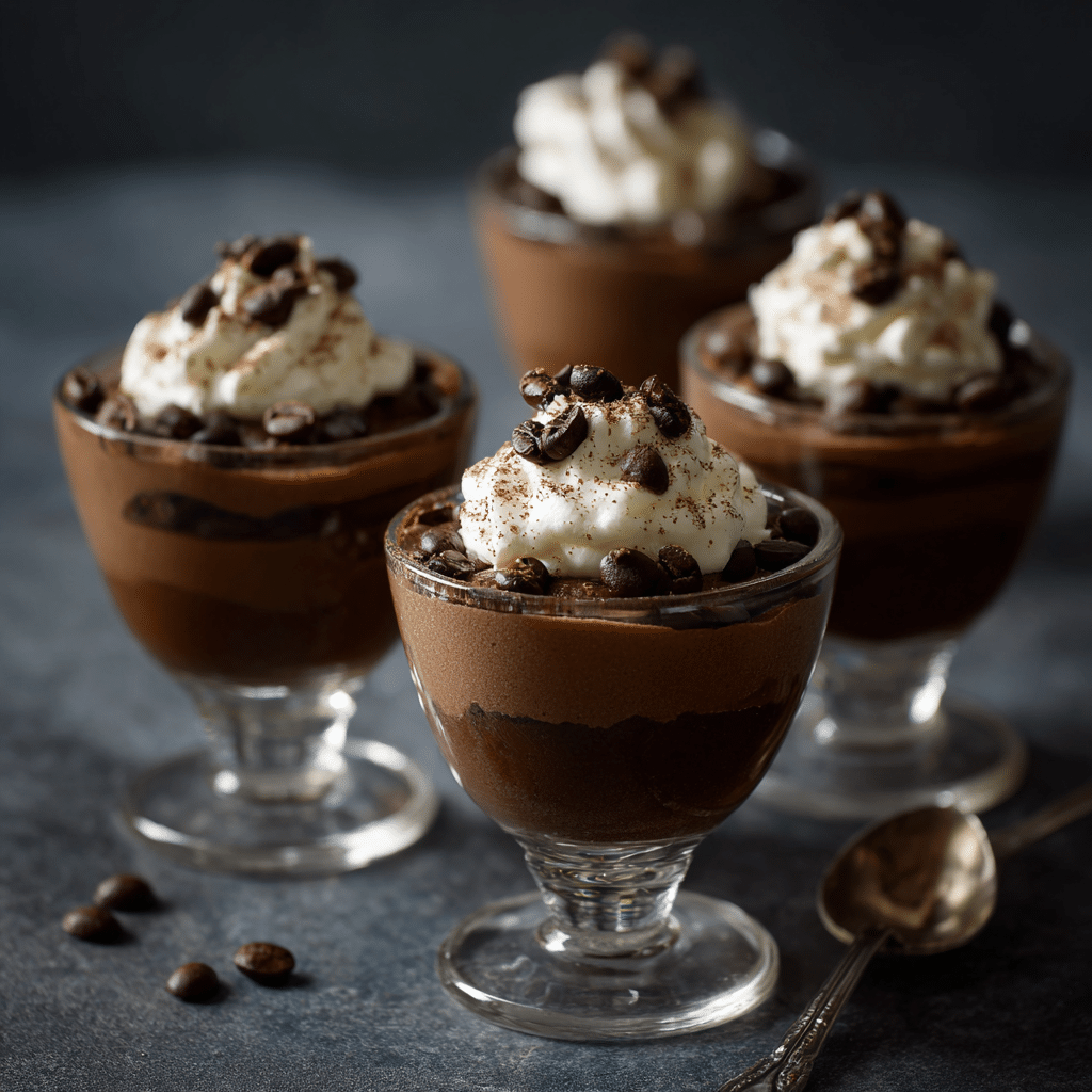Chocolate Espresso Mousse Cups Recipe - Recipe Image