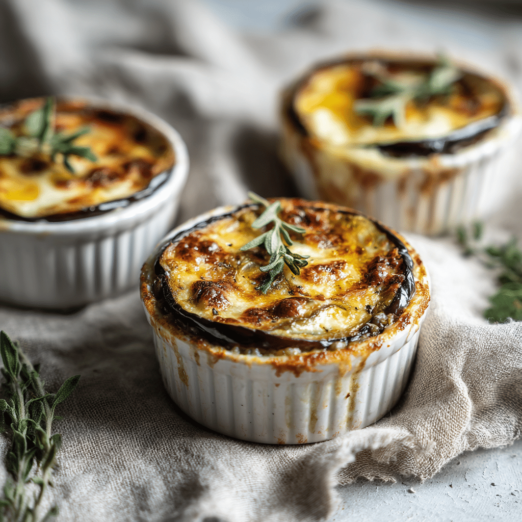 Greek Moussaka Cups Recipe - Recipe Image