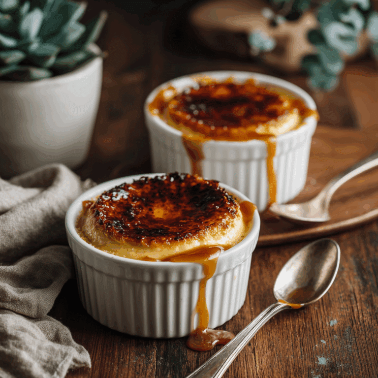 Salted Caramel Crème Brûlée Recipe