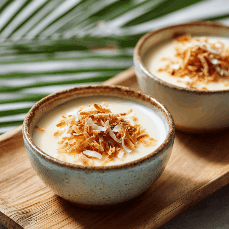 Coconut Cream Pudding Recipe