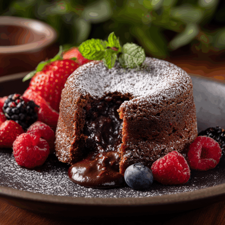 Chocolate Lava Cake Recipe