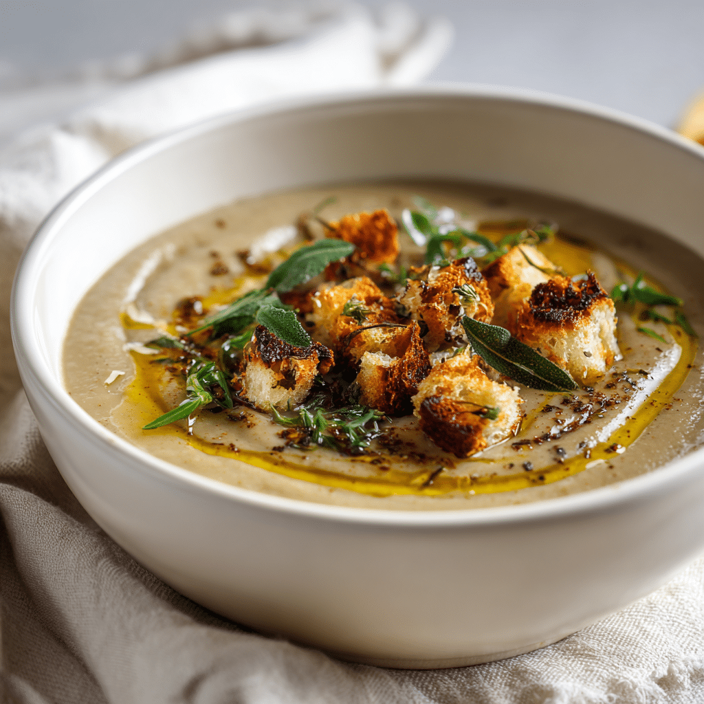 Eggplant & Potato Soup Recipe - Recipe Image