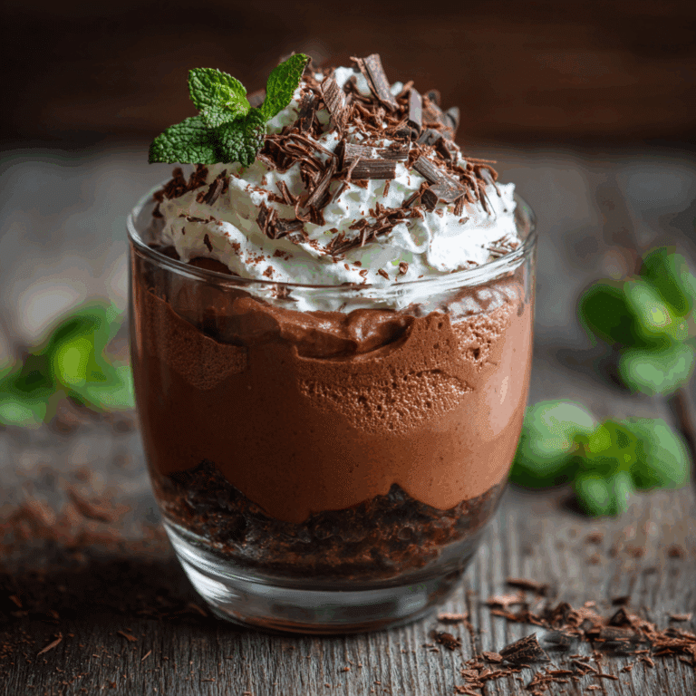 Chocolate Mousse Parfait Recipe