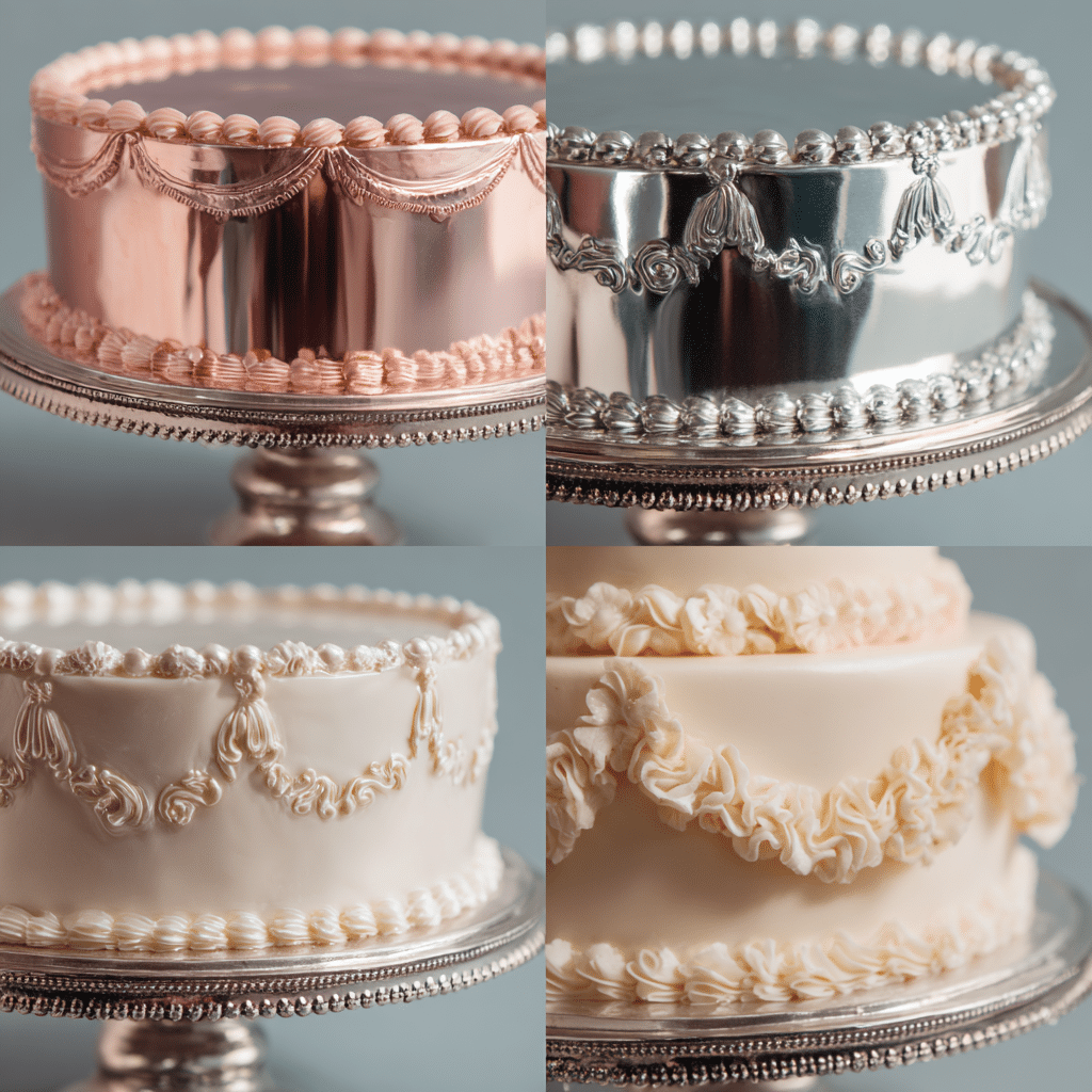 Vintage Mirror Cakes — Full Recipe - Recipe Image