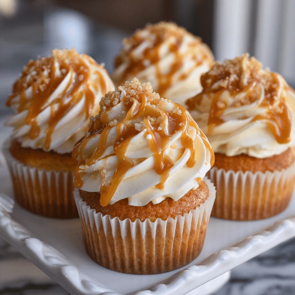 Salted Caramel Cupcake Recipe - Recipe Image
