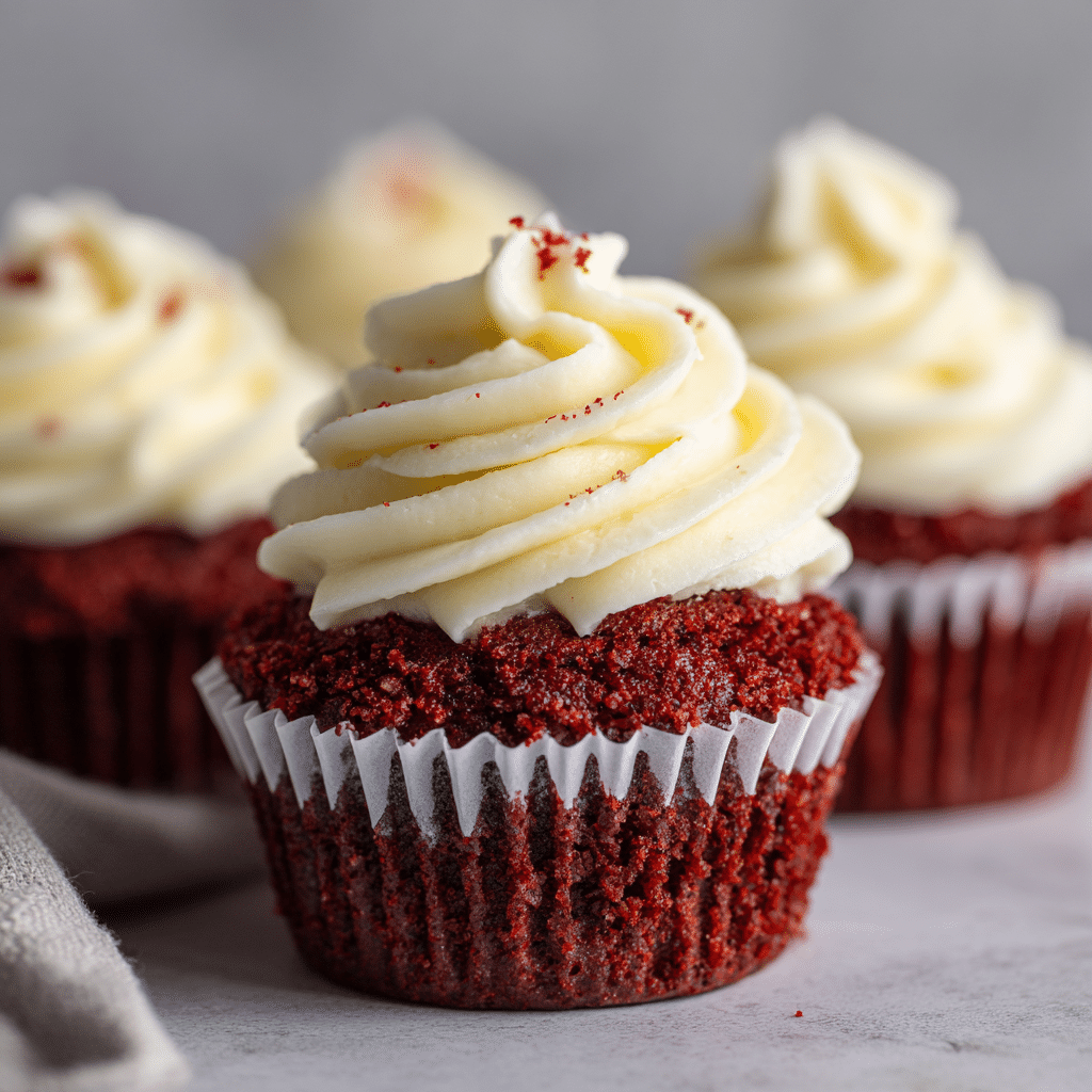 Red Velvet Cupcakes Recipe - Recipe Image