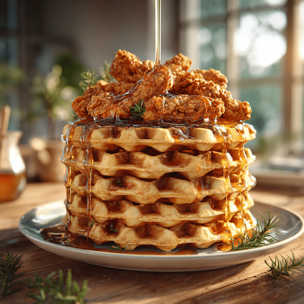 Chicken and Waffles - Recipe Image