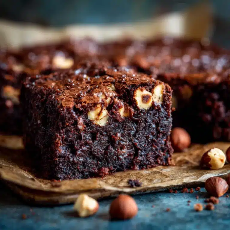 Chocolate Hazelnut Brownies Recipe