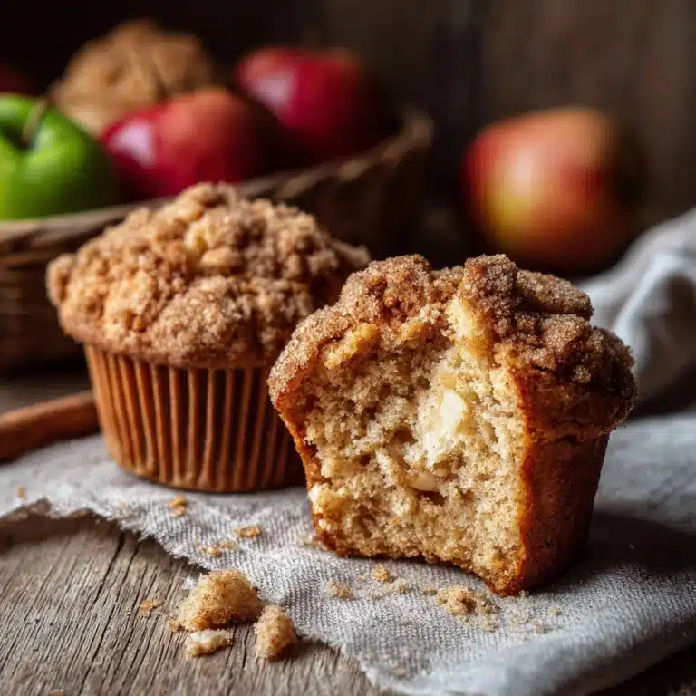 Apple Cinnamon Streusel Muffins Recipe
