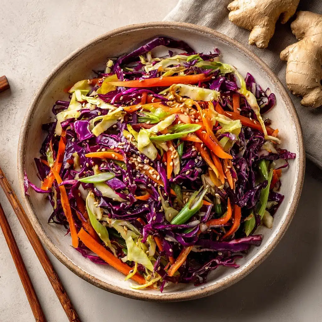 Crunchy Asian Sesame Slaw Recipe - Recipe Image