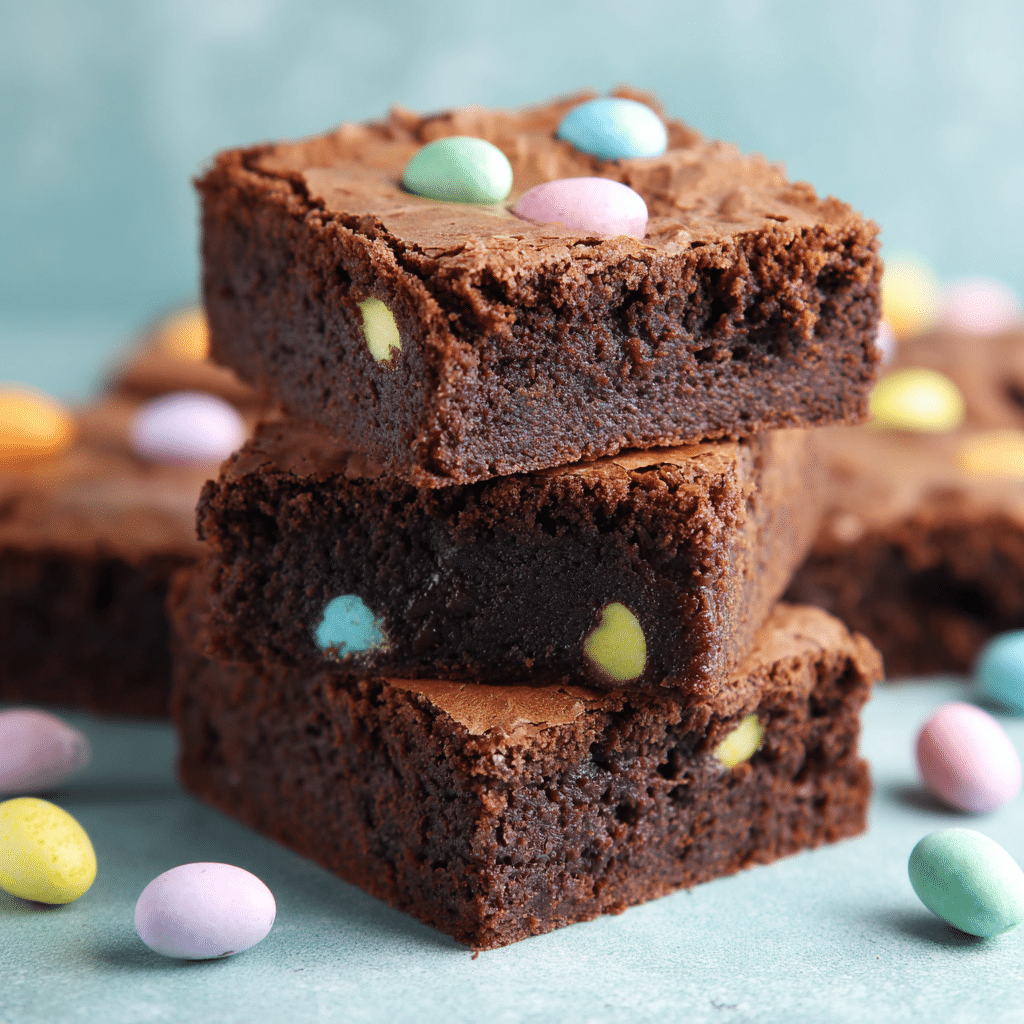 Easter Brownies Recipe - Recipe Image