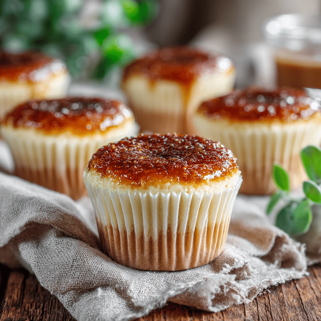 Crème Brûlée Cupcakes Recipe