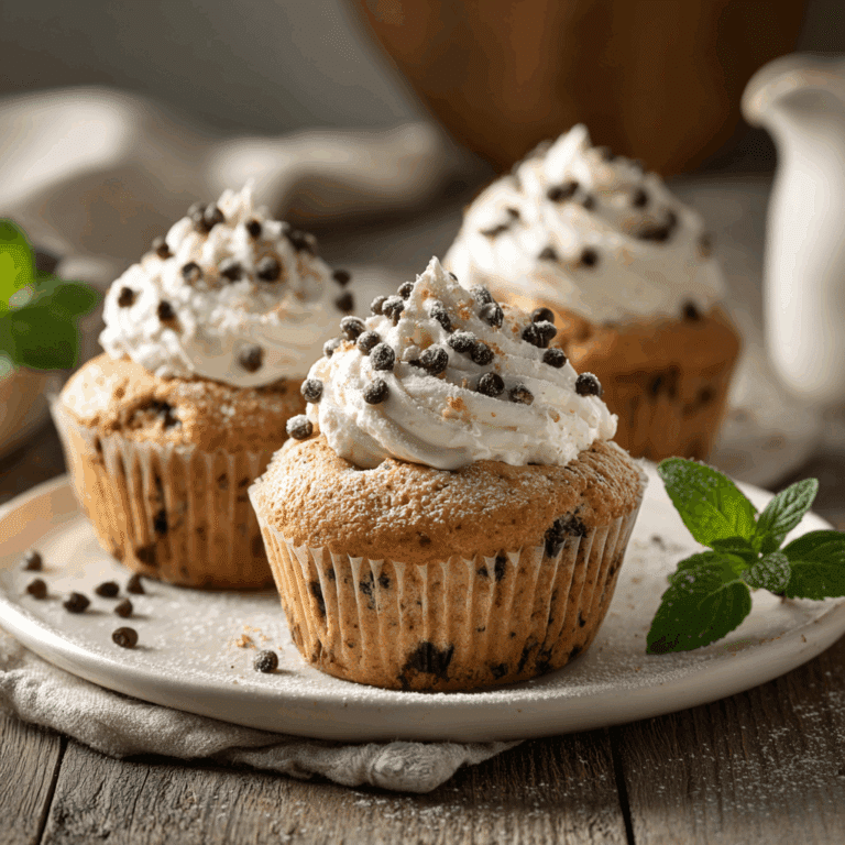 Cannoli Cupcakes Recipe