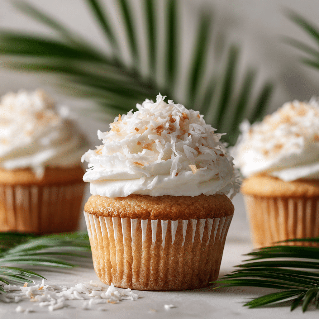 Coconut Cupcakes Recipe