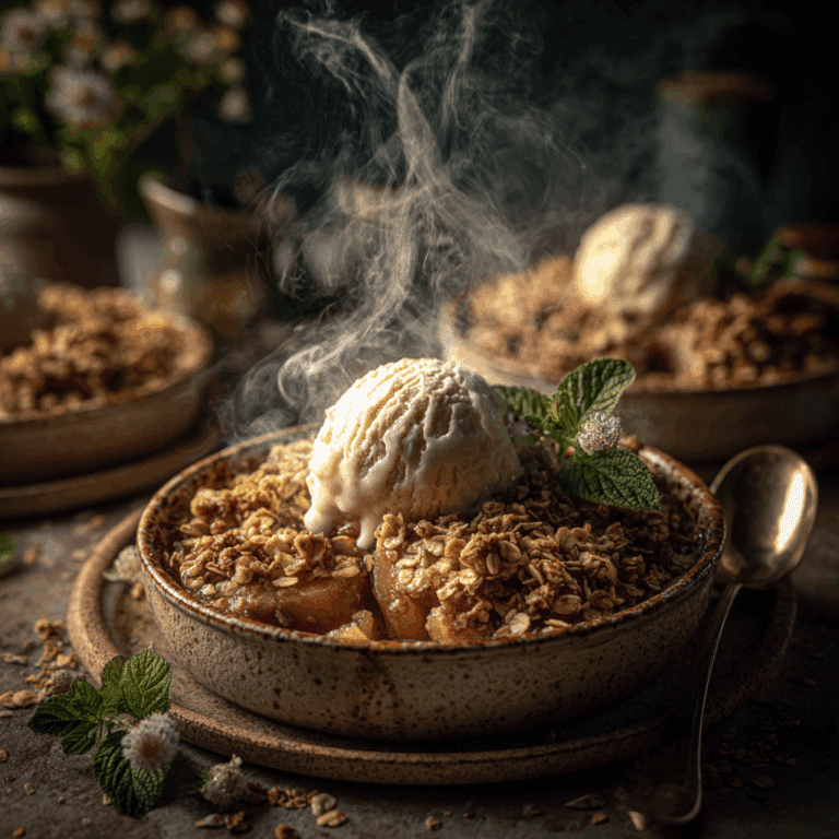 Baked Apple Crumble Recipe