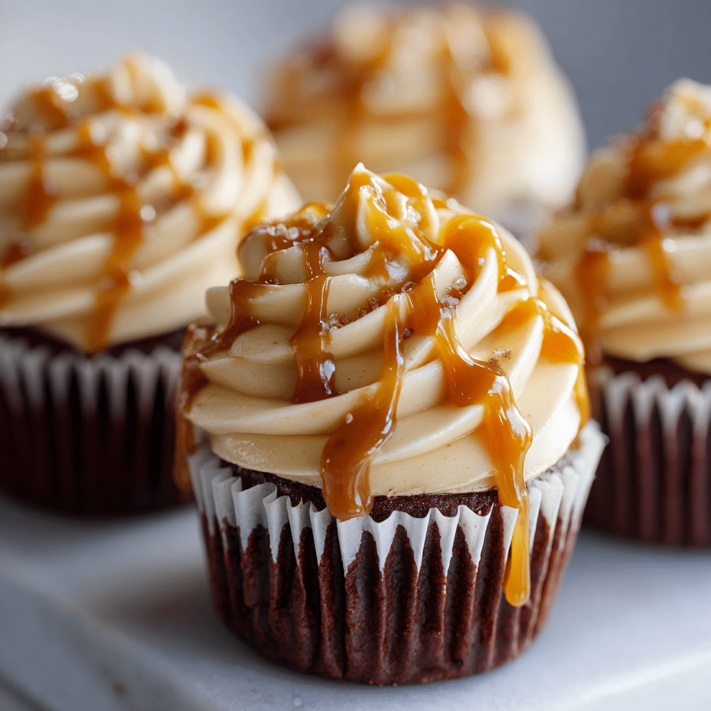 Salted Caramel Cupcake Recipe - Recipe Image