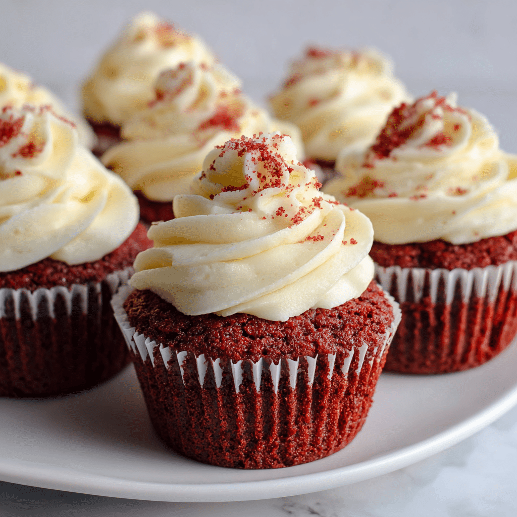Red Velvet Cupcakes Recipe - Recipe Image