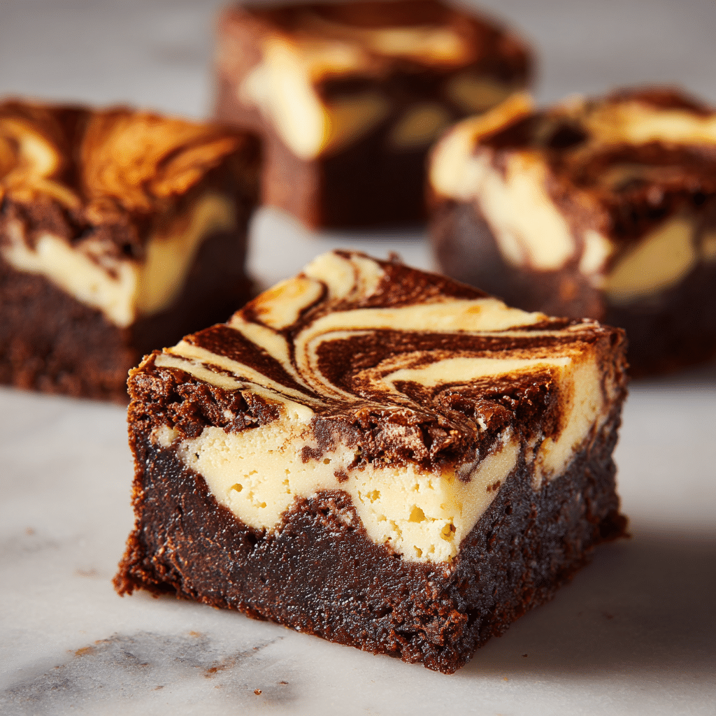 Cheesecake Brownies - Recipe Image