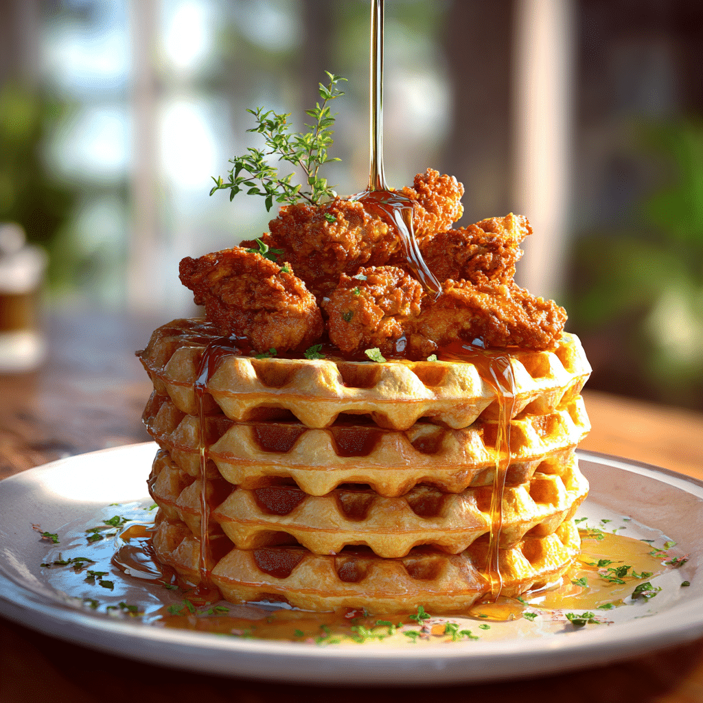 Chicken and Waffles - Recipe Image