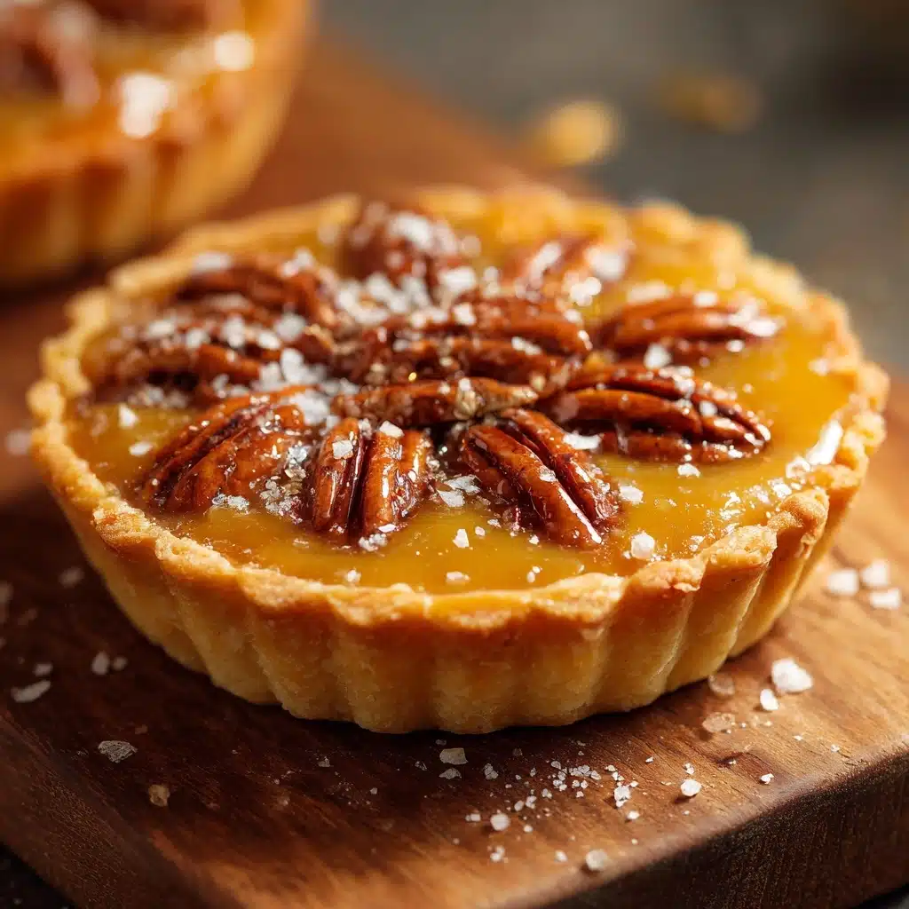 Salted Caramel Pecan Tart Recipe - Recipe Image